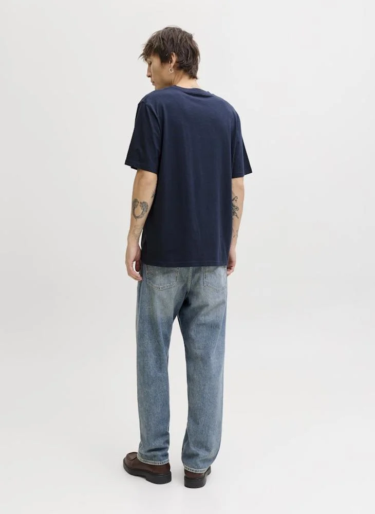 JACK & JONES Casual Crew Neck Regular Fit T-Shirt